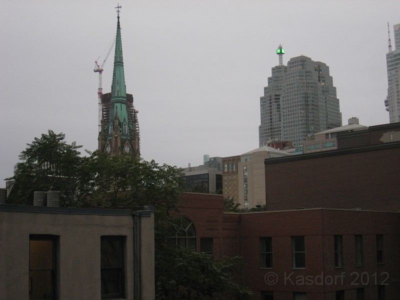 2012 Toronto WM 068.jpg - A view outside of the hotel (Holiday Inn Express) in Toronto.